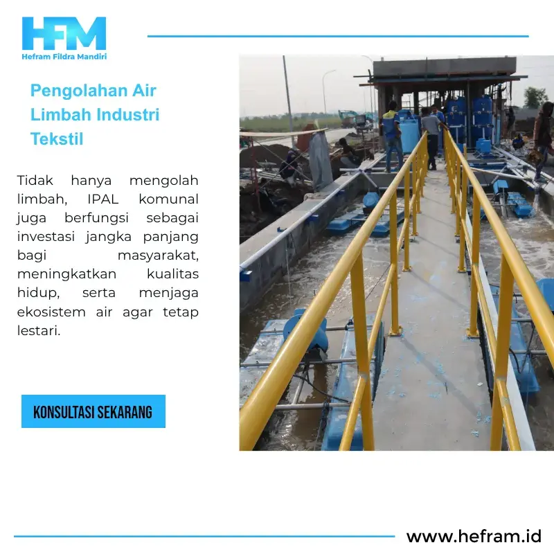 Pengolahan Air Limbah Industri Tekstil
